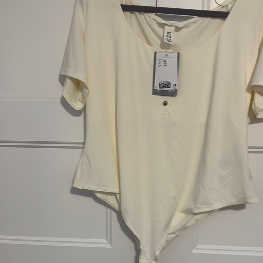 Women's Cream Bodysuit